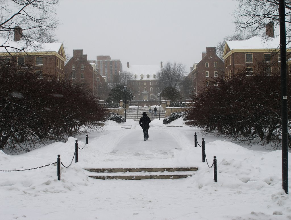 West Halls in the Snow, Стейт-Колледж