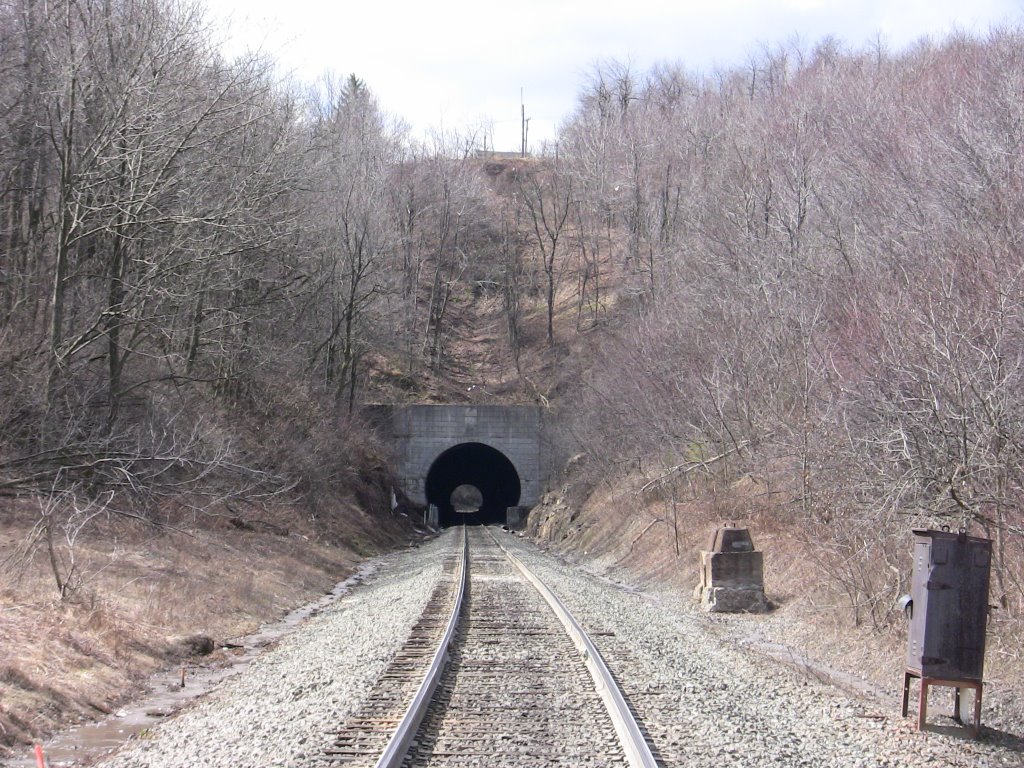 Another tunnel at Gallitzin, Altoona side, Таннелхилл