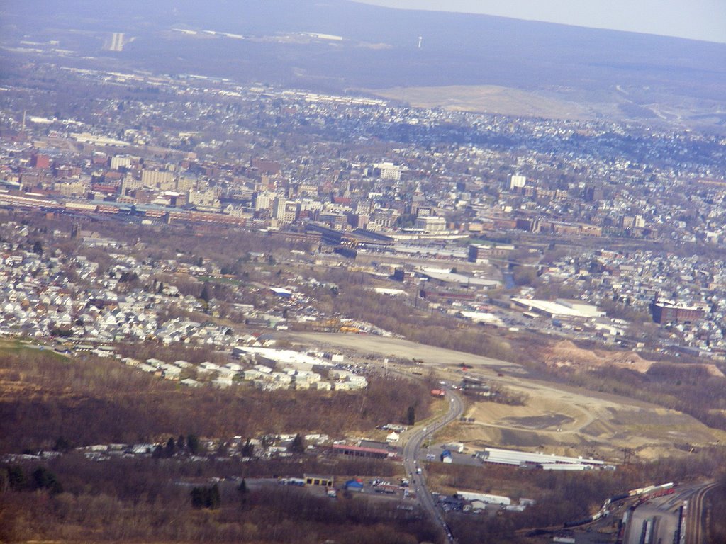 City of Scranton from the air, Тэйлор