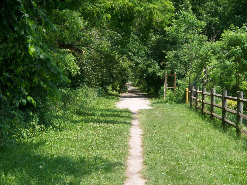 Montour unfinish trail near Hendersonville, Хьюстон