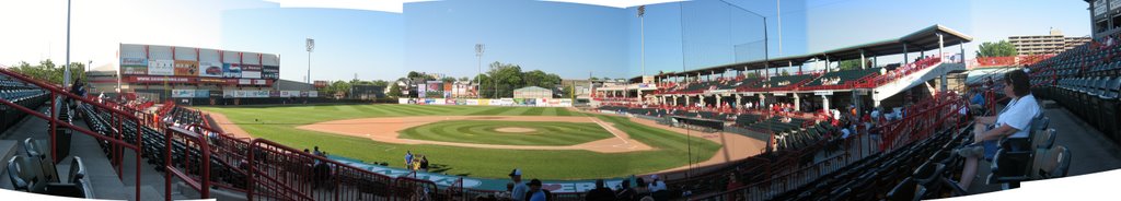 Jerry Uht Ballpark-Erie, PA(Panoramic Pic), Эри