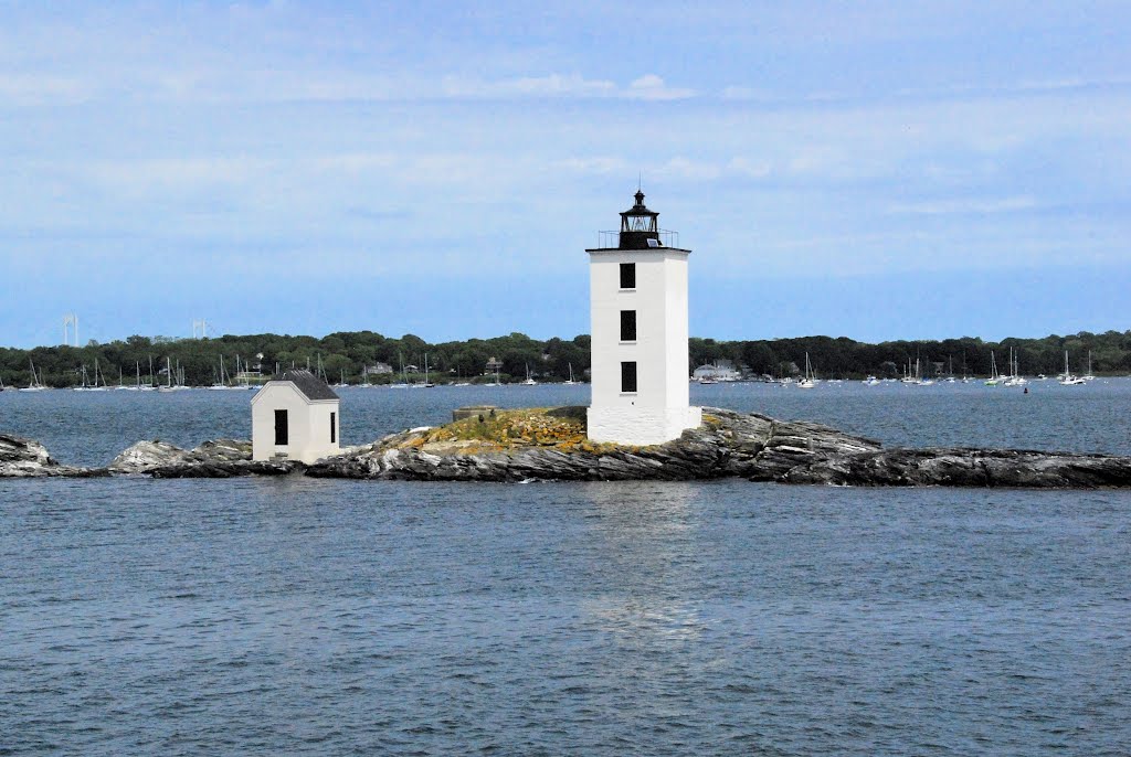 The 10 Lighthouses of Narragansett Bay:  3-Dutch Island Light, Варвик