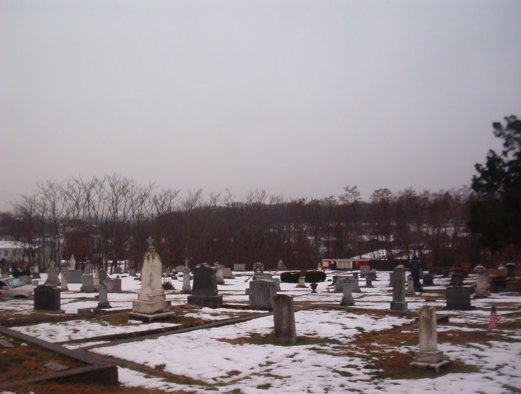 Precious Blood Cemetery to Oak Hill Cemetery, Вунсокет
