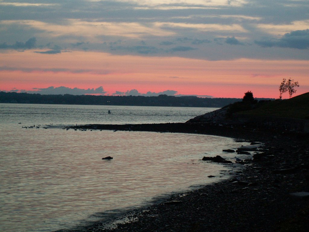 Sunset on Narragansett Bay, Ньюпорт
