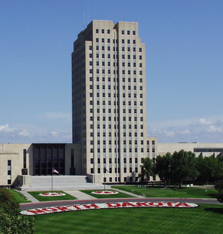 North Dakota State Capitol, Bismarck, ND, Бисмарк