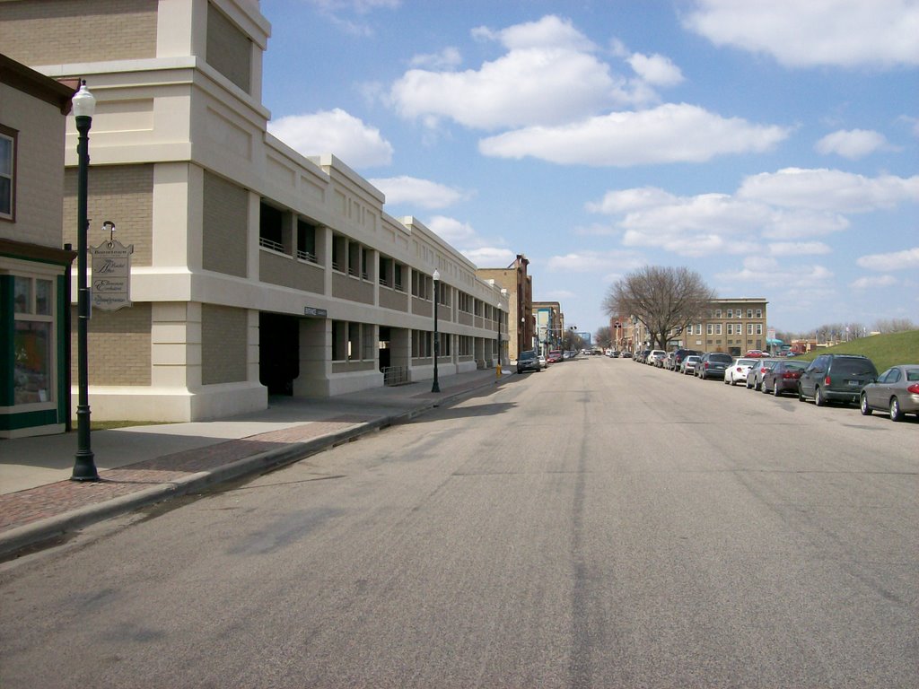 South 3rd Street, looking north, Гранд-Форкс