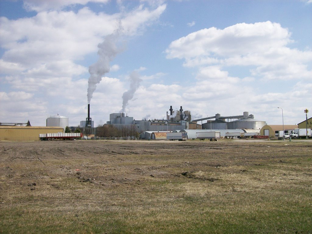 American Crystal Sugar sugar beet plant, East Grand Forks, MN, Гранд-Форкс