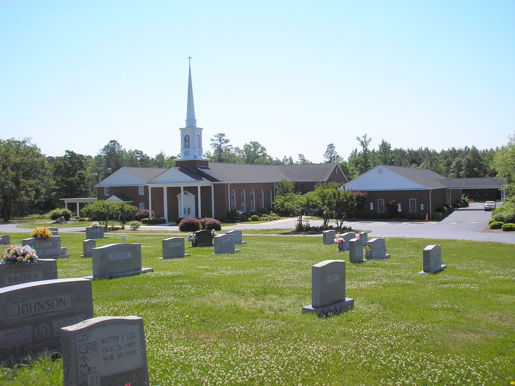 Flat Springs Baptist Church---st, Вудфин