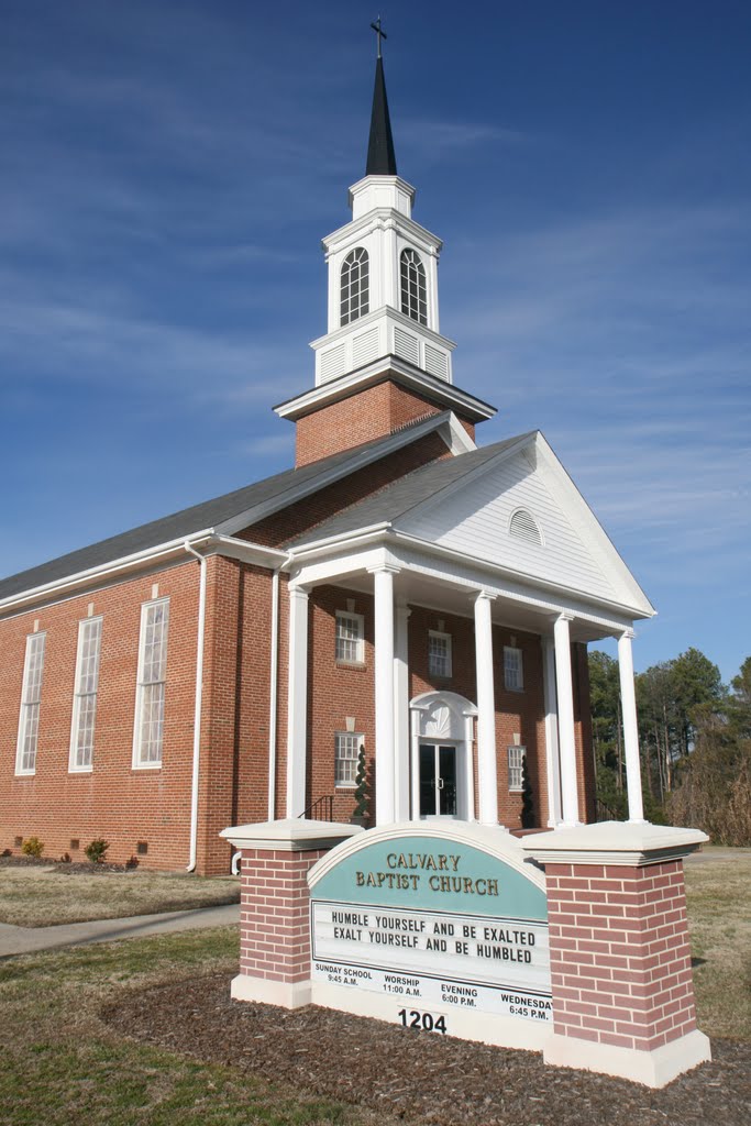 Calvary Baptist Church in Durham, Горман