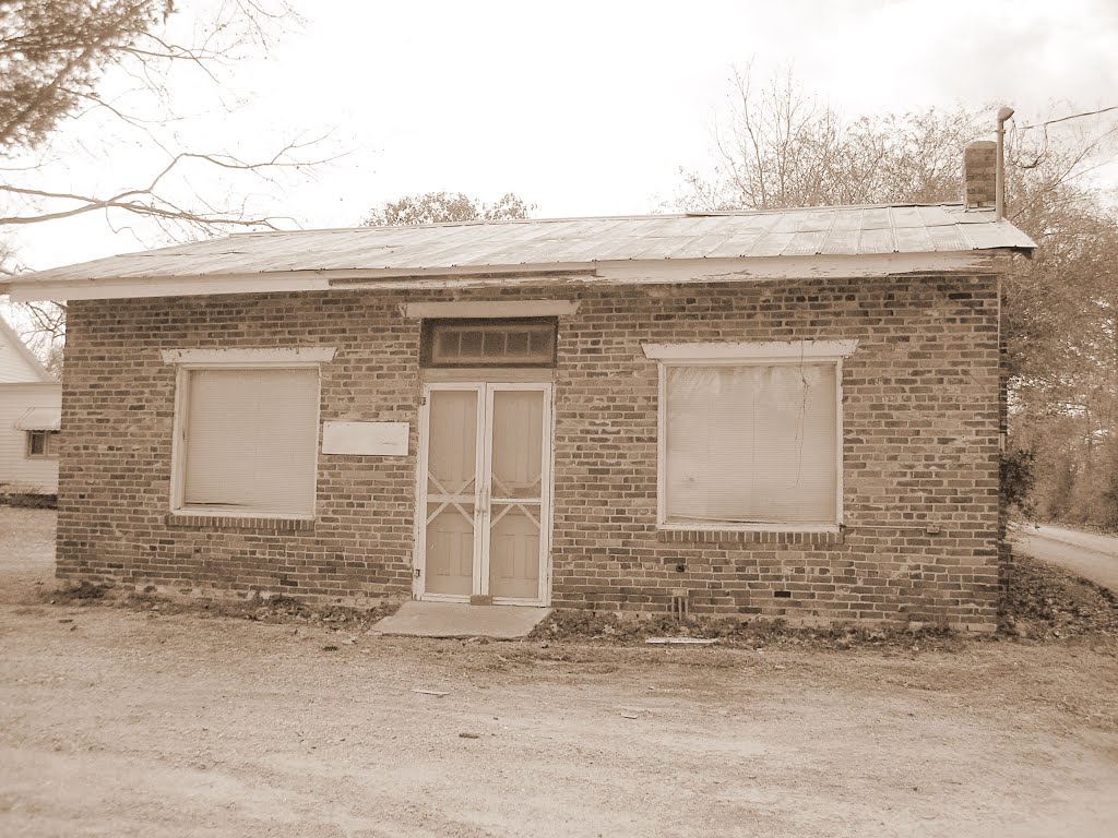 Old Cumnock Post Office---st, Гранит-Куарри