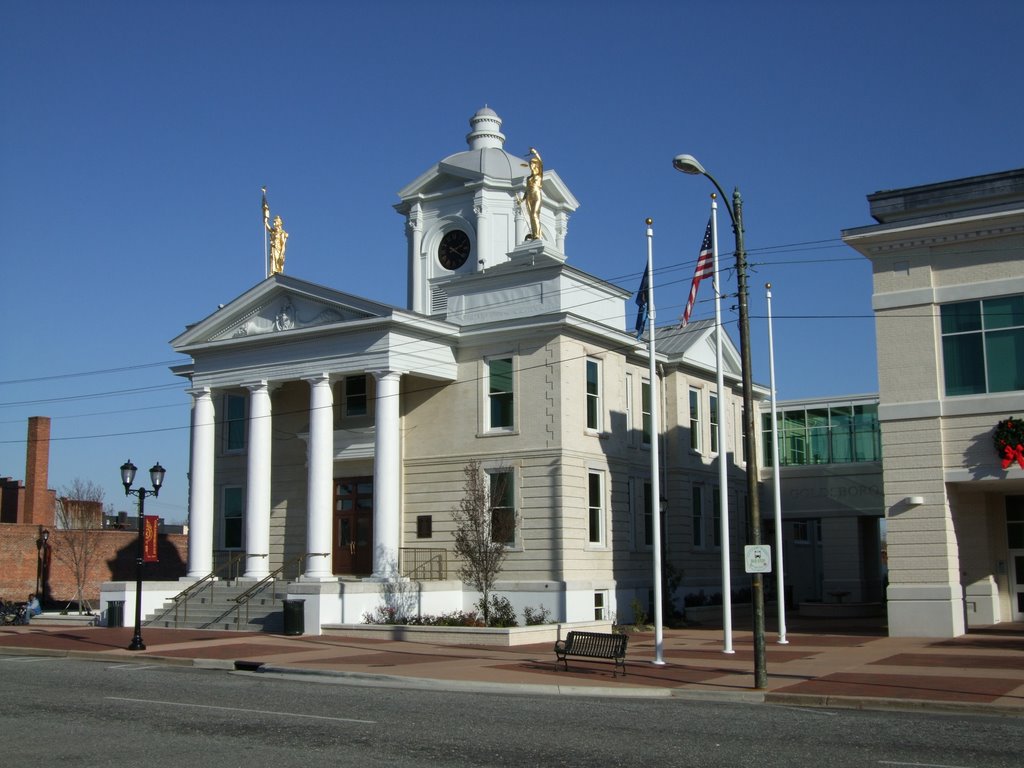 old City Hall building, Goldsboro, NC, 11-23-08, Джексонвилл