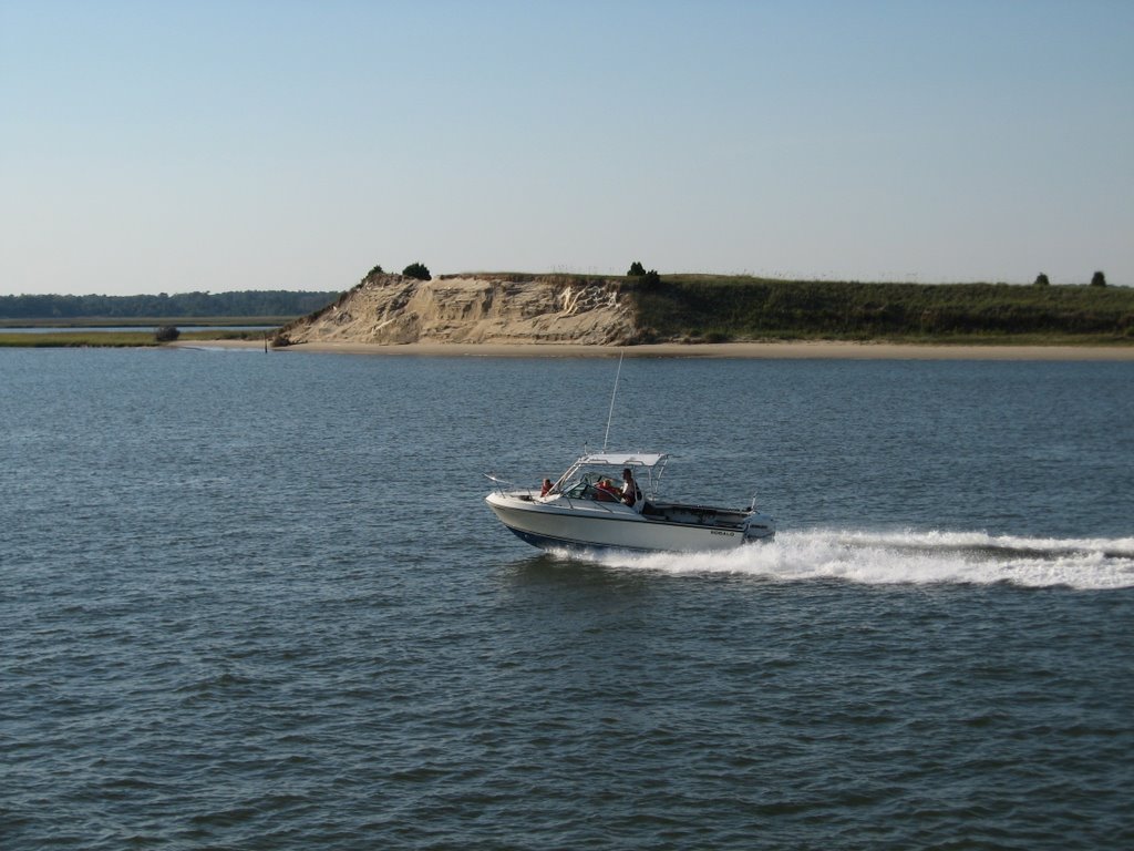 Cape Fear River from Southport Fort Fisher Ferry, Джексонвилл