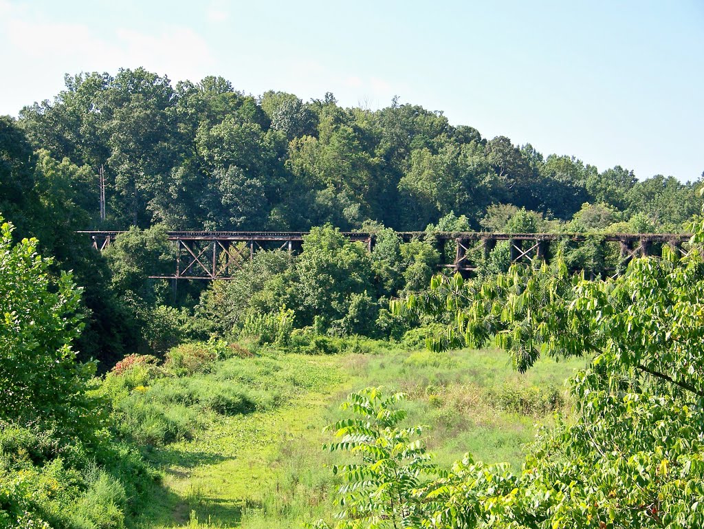 Abandoned 1st Broad River Railroad Bridge, Кливленд
