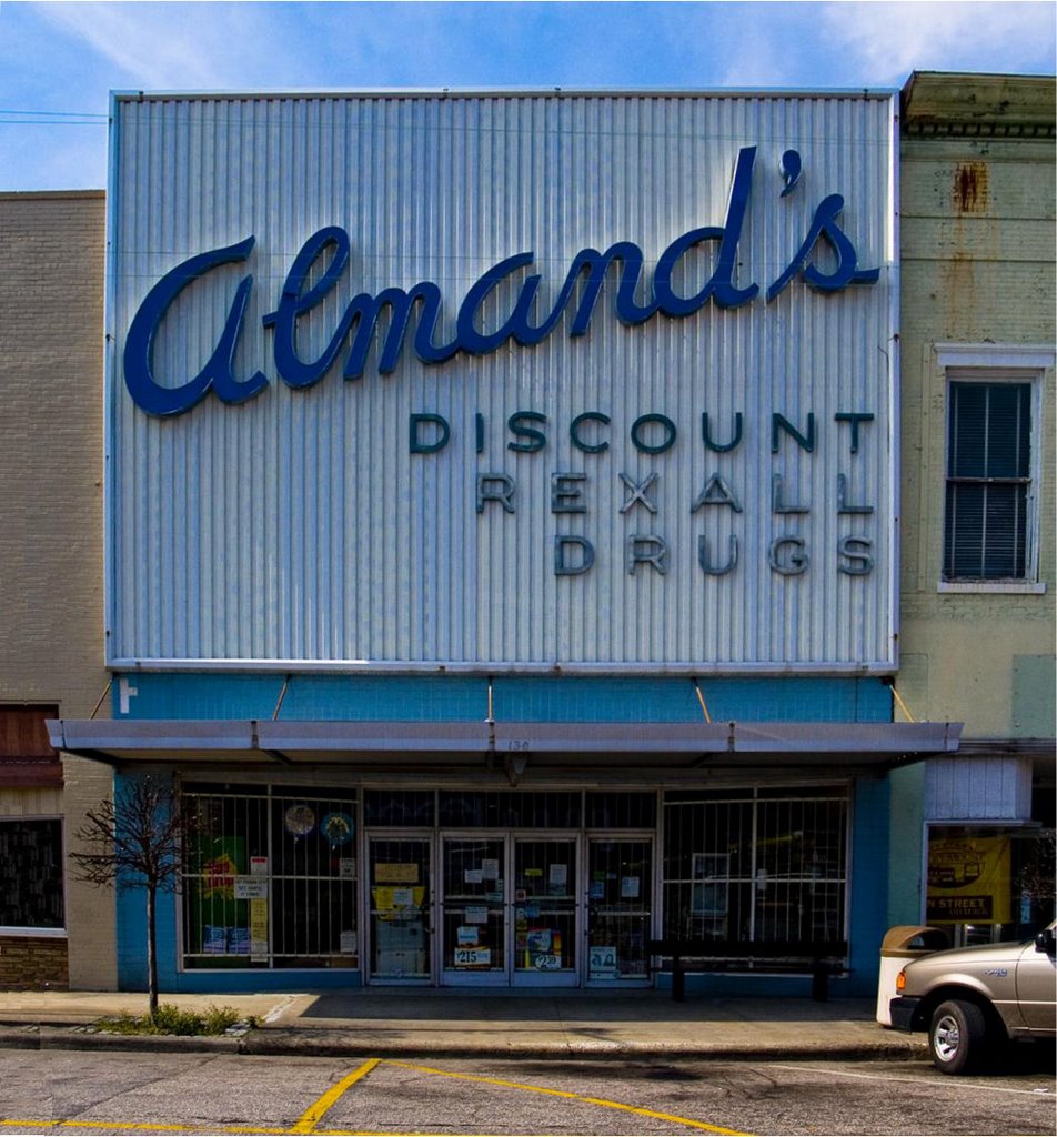 Almands Discount Rexall Drugs, Rocky Mount, N.C., Роки-Маунт