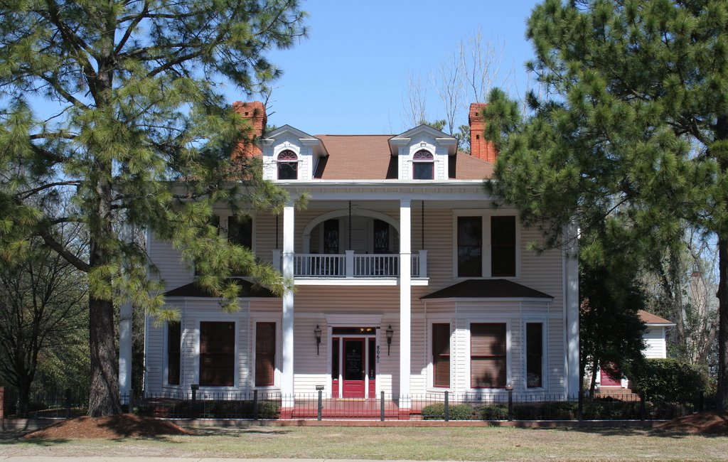 The Holt-Harrison House, Fayetteville, NC, Фэйеттвилл