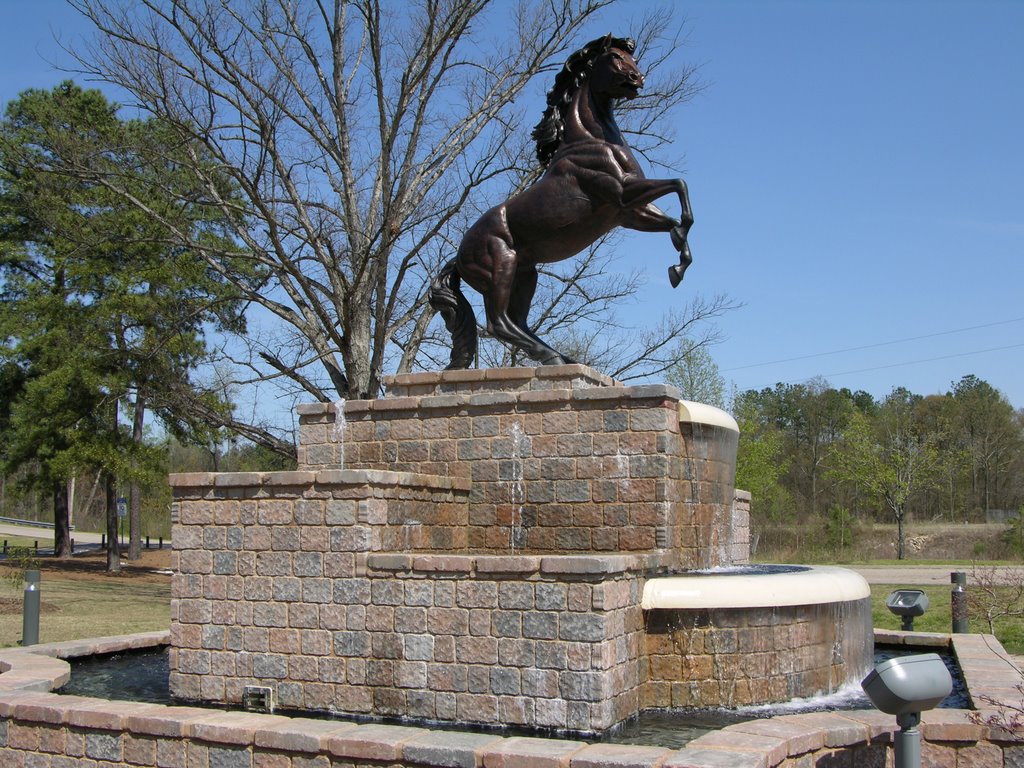 Bronco Statue, FSU, Фэйеттвилл