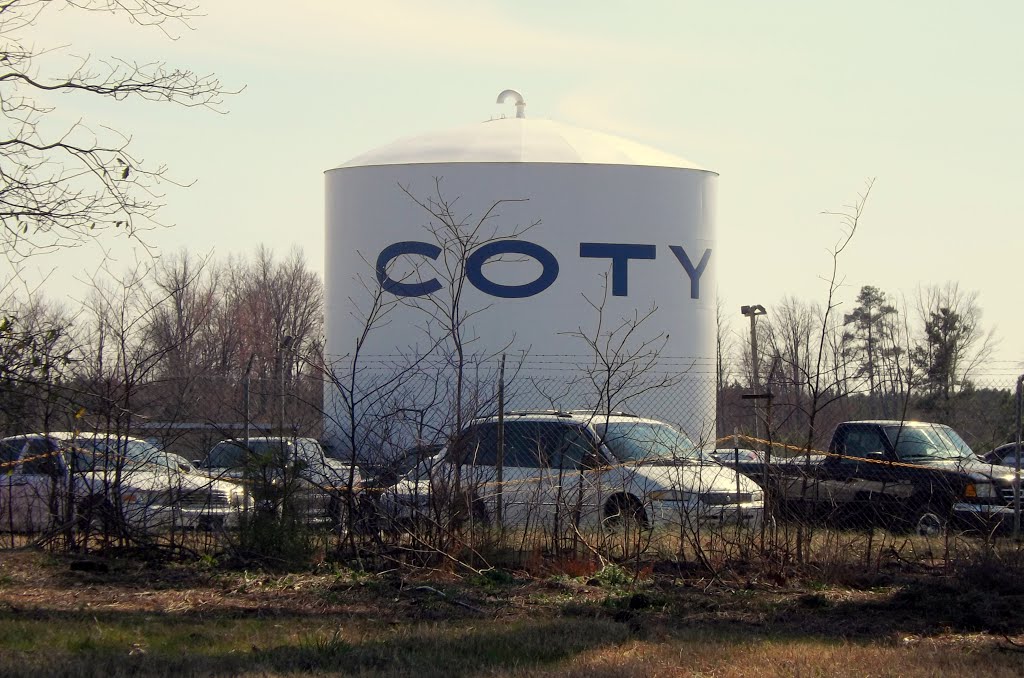 Coty Water Tank Makers of fine Perfume---st, Хадсон