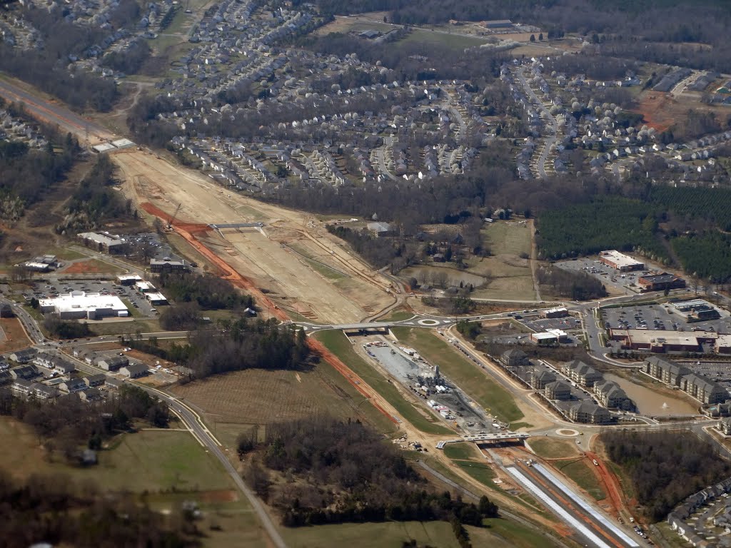 Highway 485 Loop - aerial view, Хантерсвилл