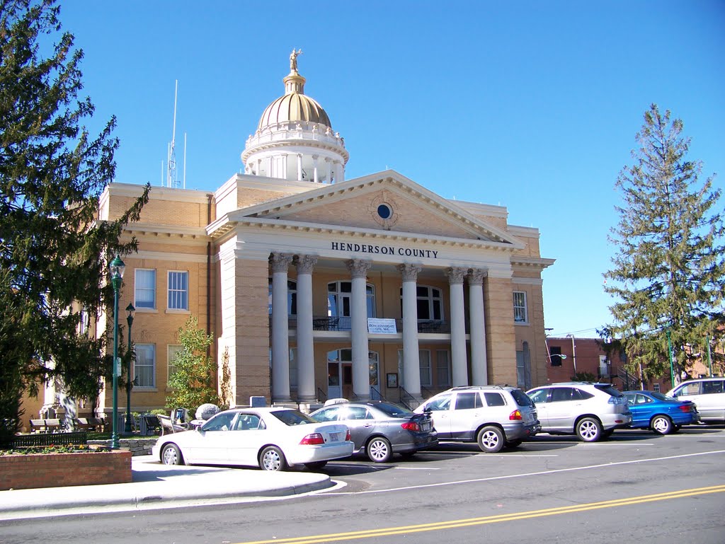 Historic Henderson County Courthouse - Hendersonville, NC - ca. 1903, Хендерсонвилл