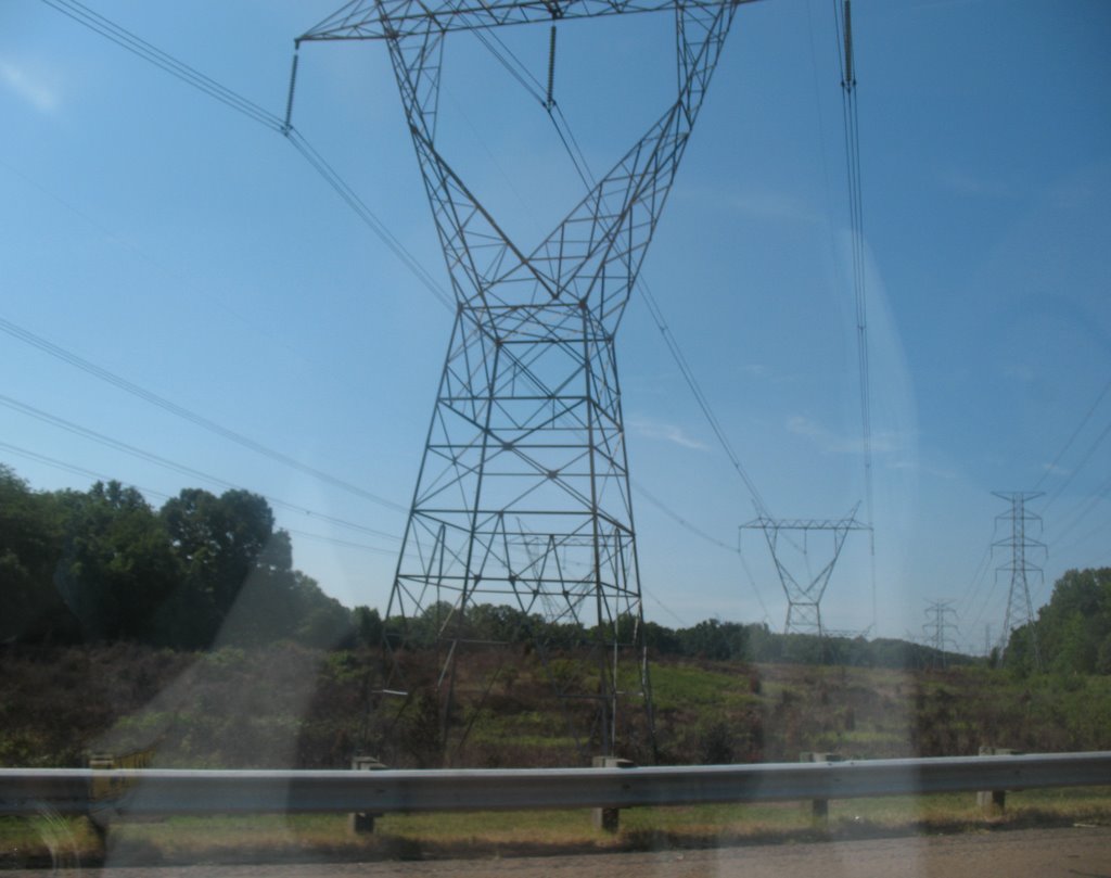 Power lines off 40, Аламо