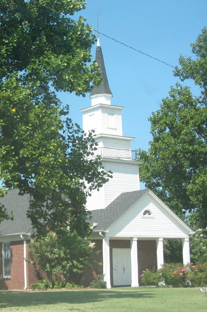 Church south of Covington, Аламо