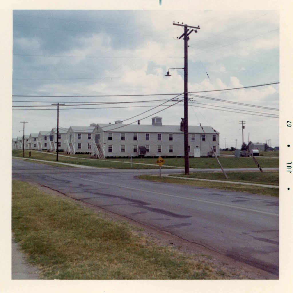 Barracks at Naval Air Station - Memphis, Millington, TN, Аламо