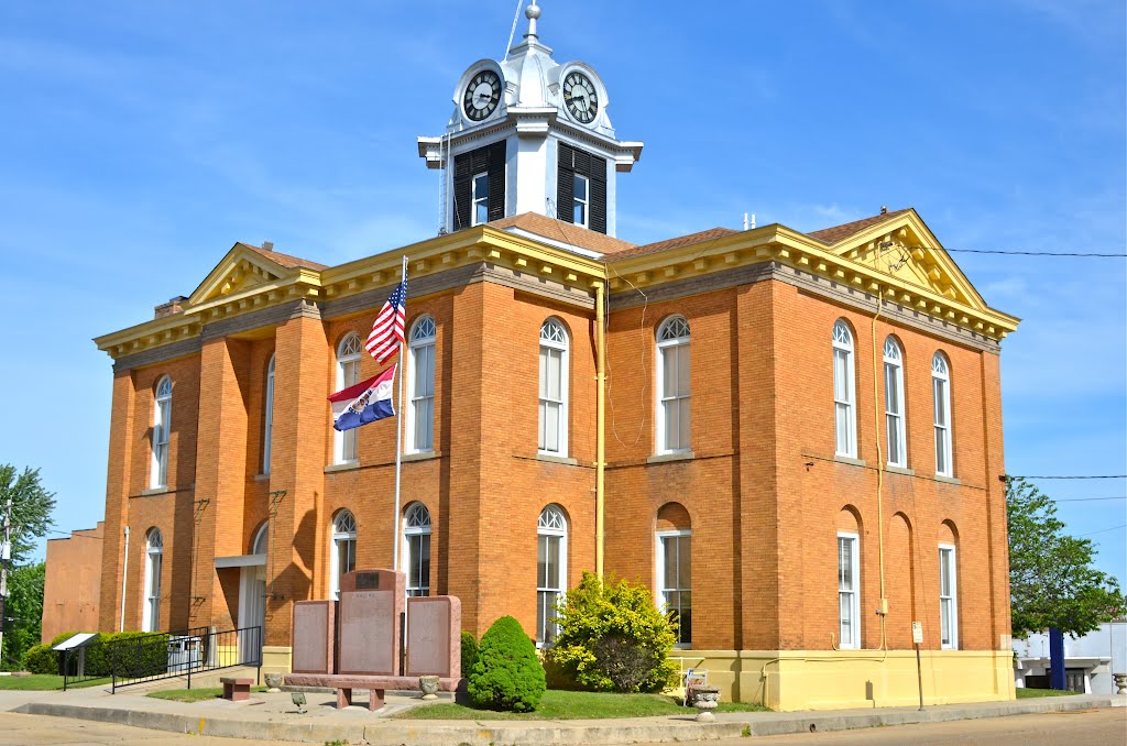 Stoddard County Courthouse, Bloomfield, Missouri, Иорквилл