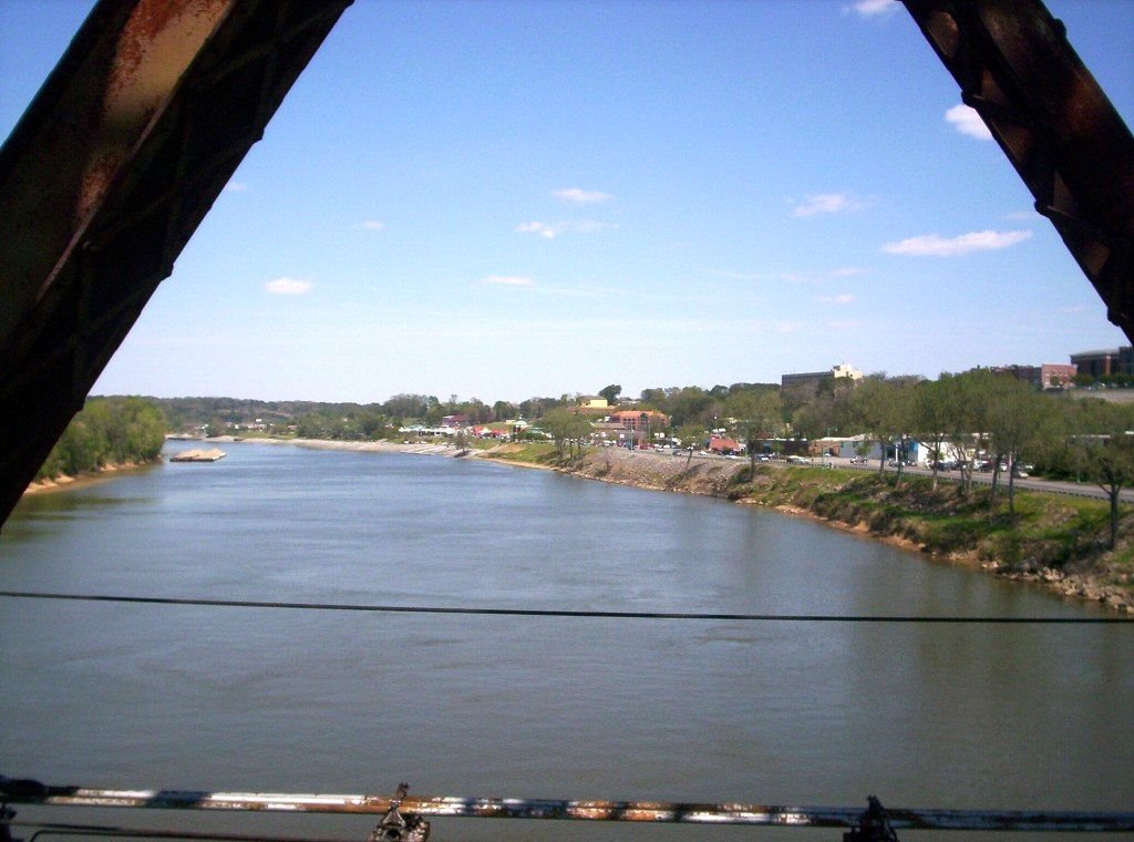 View over the Cumberland River, Кларксвилл