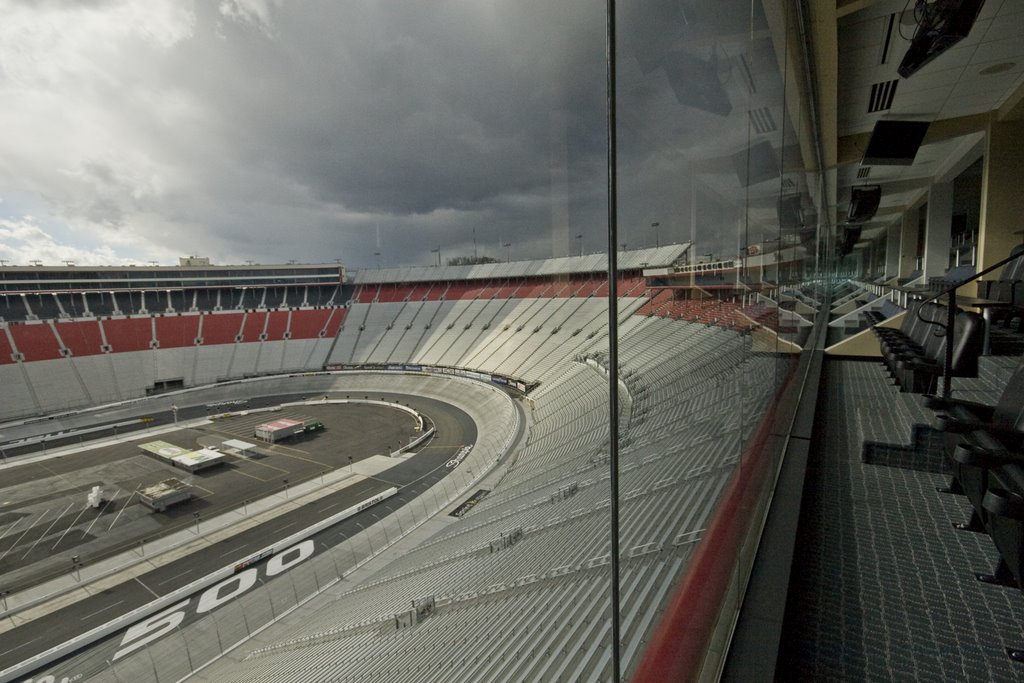 View from the speedway owners box, Кросс Плаинс