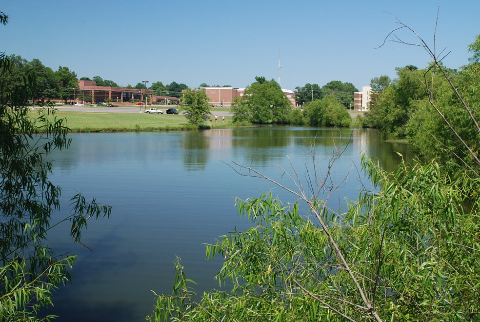 The Pond on The Univ of Tennessee at Martin campus, Мартин