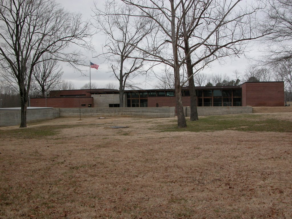 Civil War Interpretive Center, Battery Robinett, Corinth, Mississippi, Медон