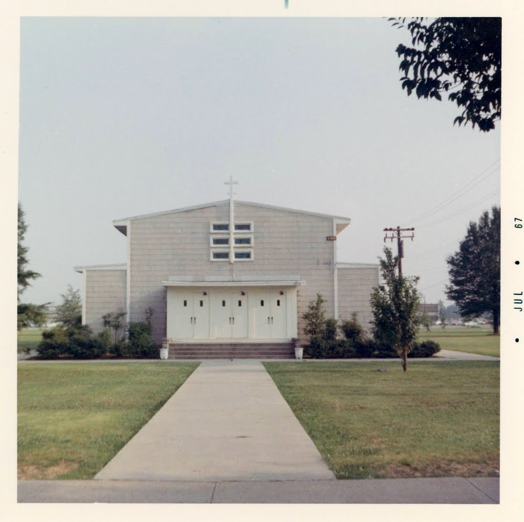 Base Chapel at Naval Air Station - Memphis, Millington, TN, Миллингтон