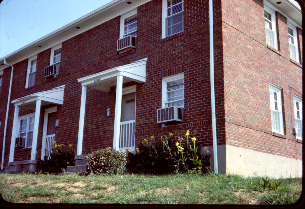 NAS (Naval Air Station) Memphis base housing 1968, Миллингтон