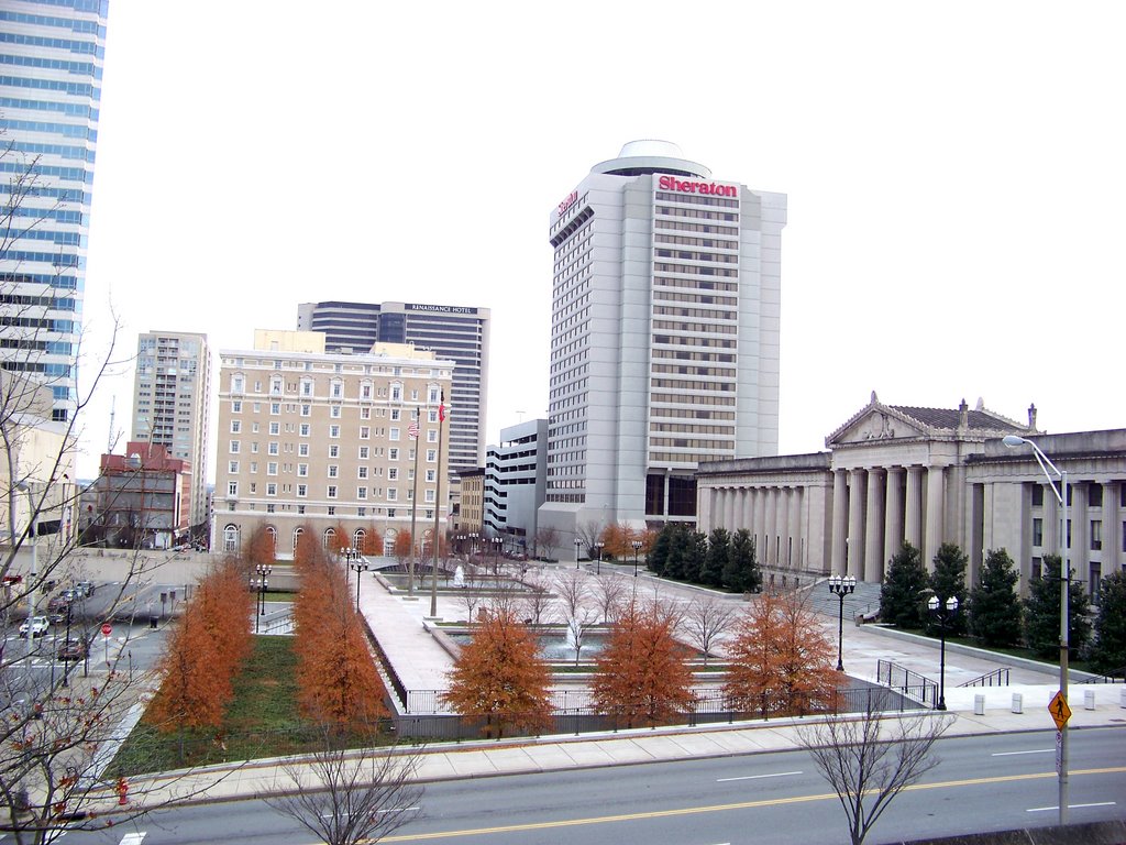 Victory Park, Renaissance Nashville Hotel and Sheraton, Нашвилл