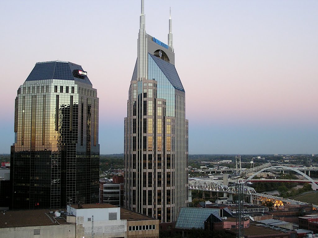 Bat Building and US Bank, Nashville, TN, Нашвилл