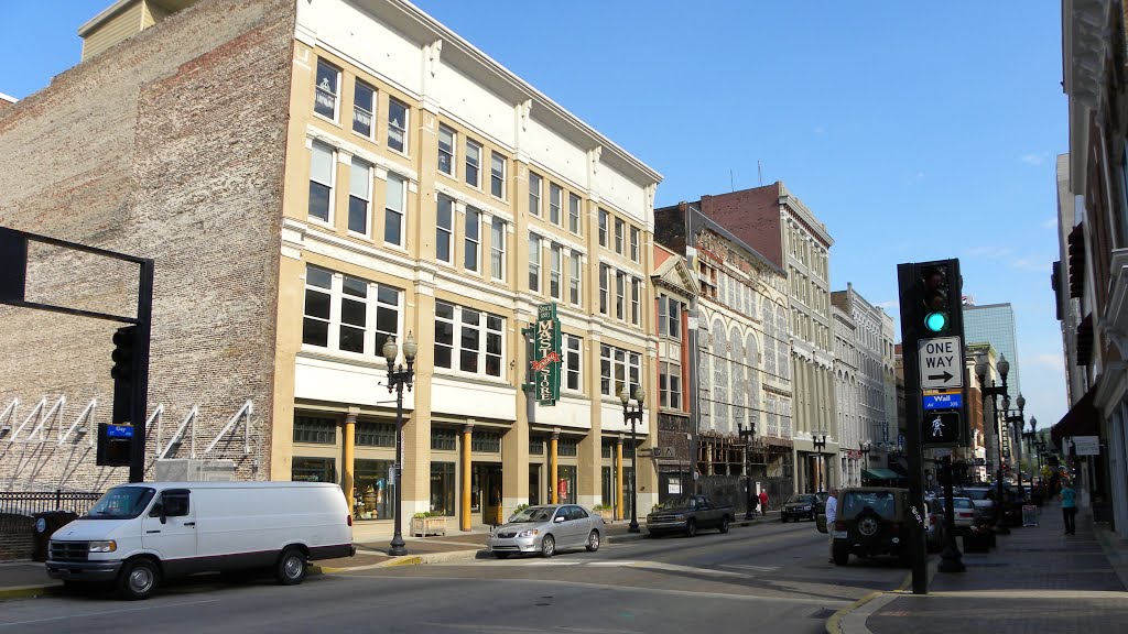 Buildings in S. Gay Street - Knoxville TN, Ноксвилл