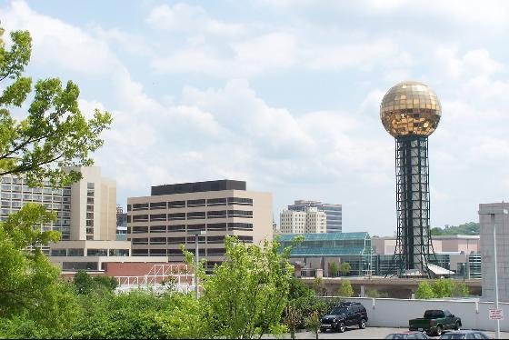 Knoxville  and the Sun Sphere, Knox County, Tennessee, Ноксвилл