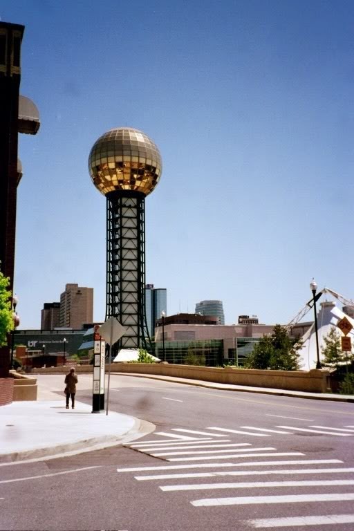 Sunsphere, Knoxville Worlds Fair, Tennessee, Ноксвилл