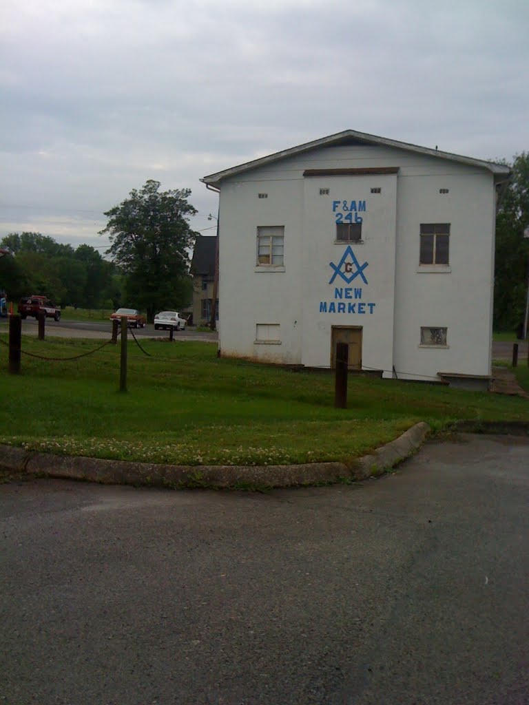 Masonic Lodge - Old Andrew Johnson Highway - Jefferson County, Tennessee, Нью-Маркет