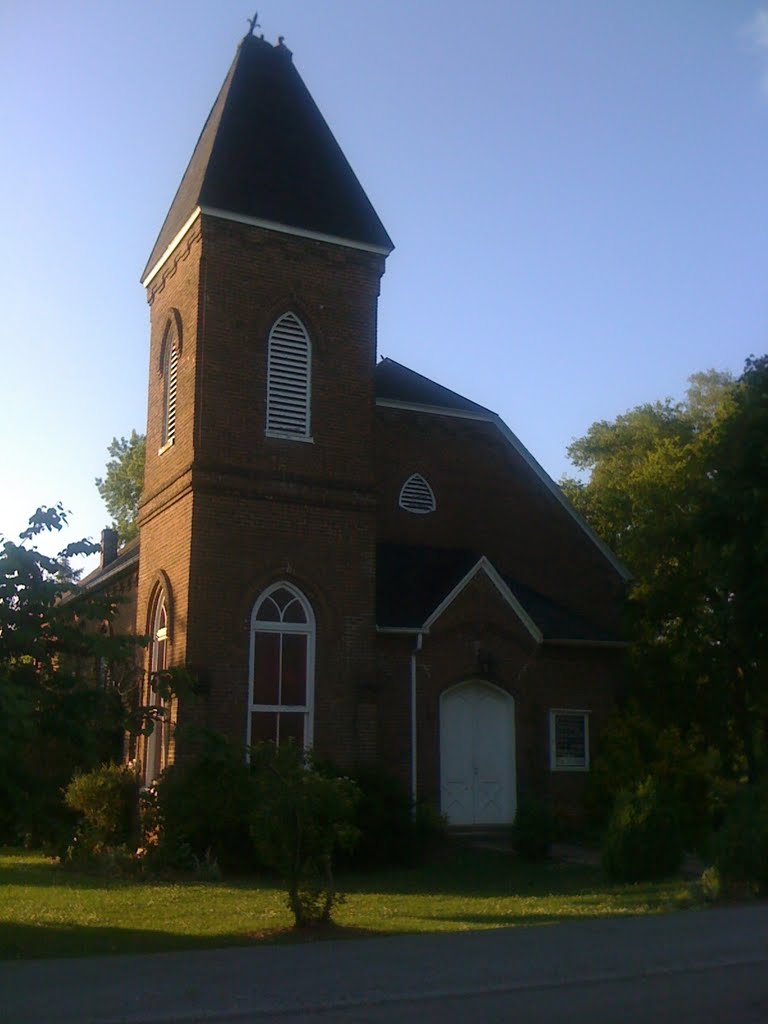 New Market Presbyterian Church, built 1826, Нью-Маркет