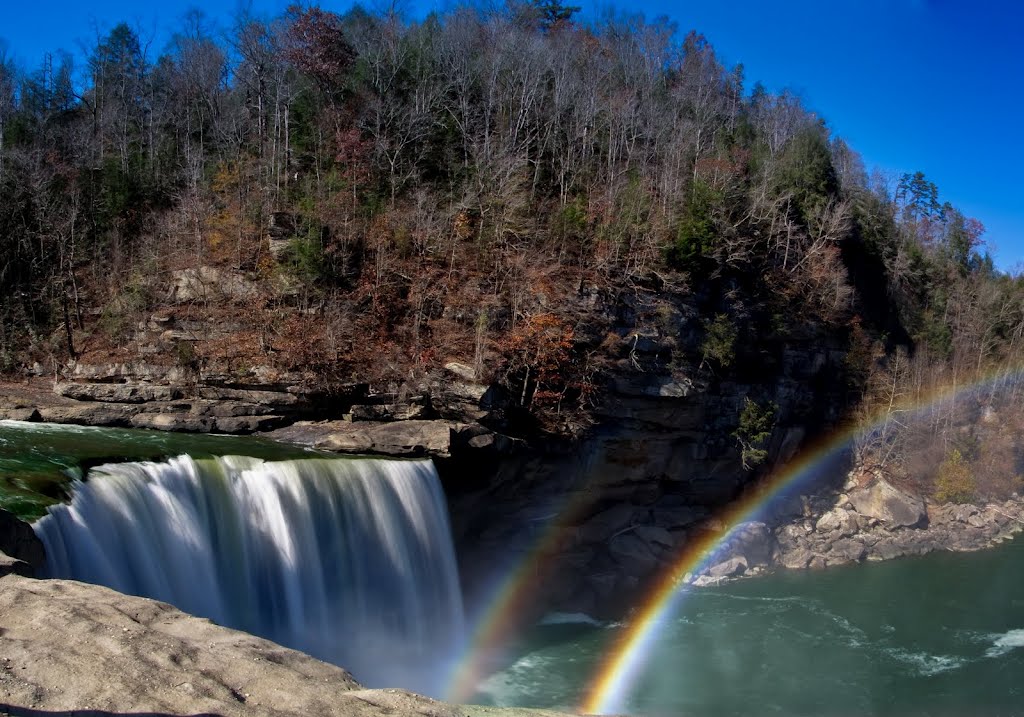 Niagara of the South - Double Rainbow at Cumberland Falls (Corbin, KY), Онейда