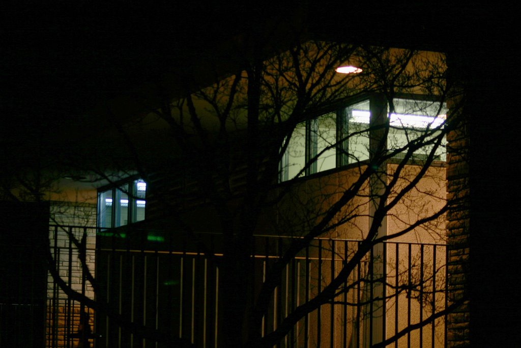 Melton Hill Dam Visitor Center at Night, Онейда