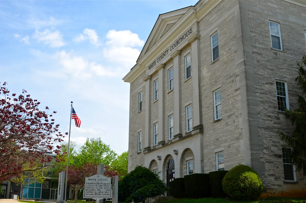 White County Courthouse, Sparta, Tennessee, Спарта