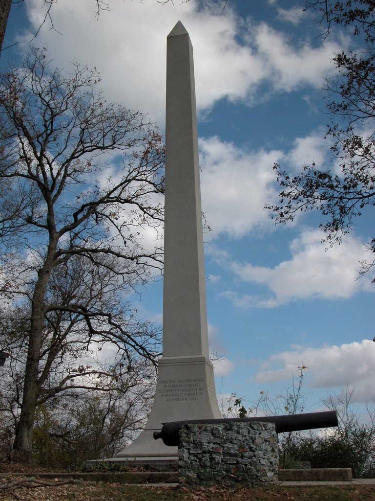 Forrest Monument, Nathan Bedford Forrest State Park, Tennessee, Трезевант
