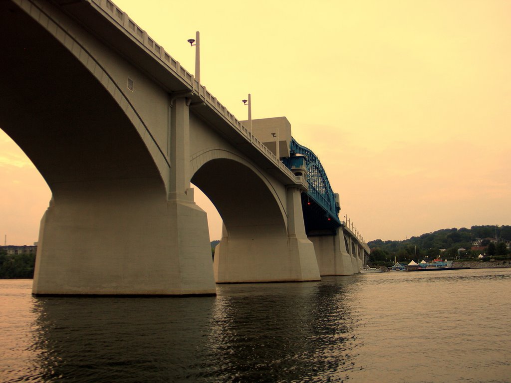 John Ross Bridge, Chattanooga TN, Чаттануга