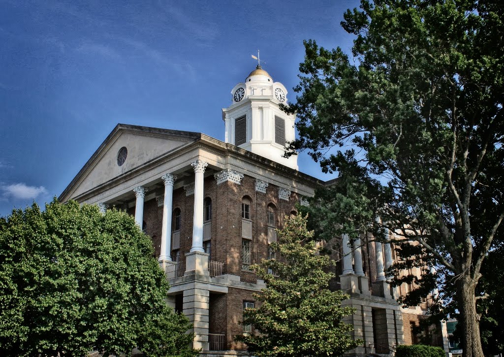 Bedford County Courthouse - Built 1874 - Shelbyville, TN, Шелбивилл
