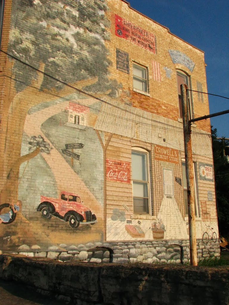 Wall Mural, Shelbyville, TN, Шелбивилл