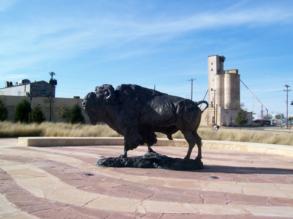 Frontier Texas! Buffalo Statue, Абилин