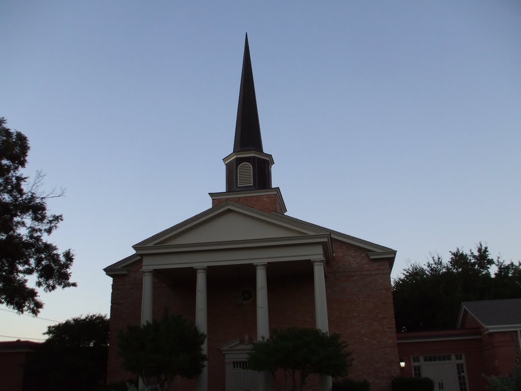 First Christian Church, downtown Abilene, TX., Абилин