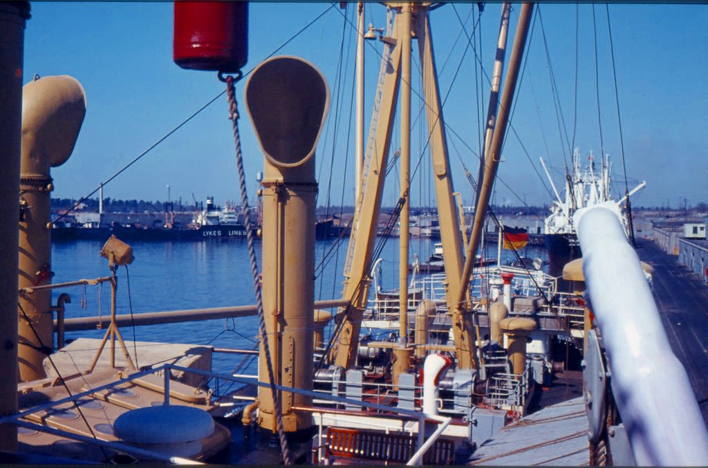 Galveston 1961/1962 MS Lüneburg, Алдайн